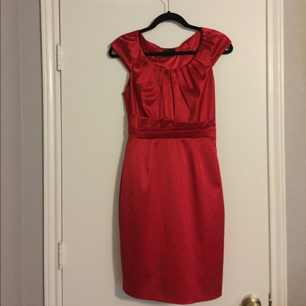 Red Max and Cleo Dress
